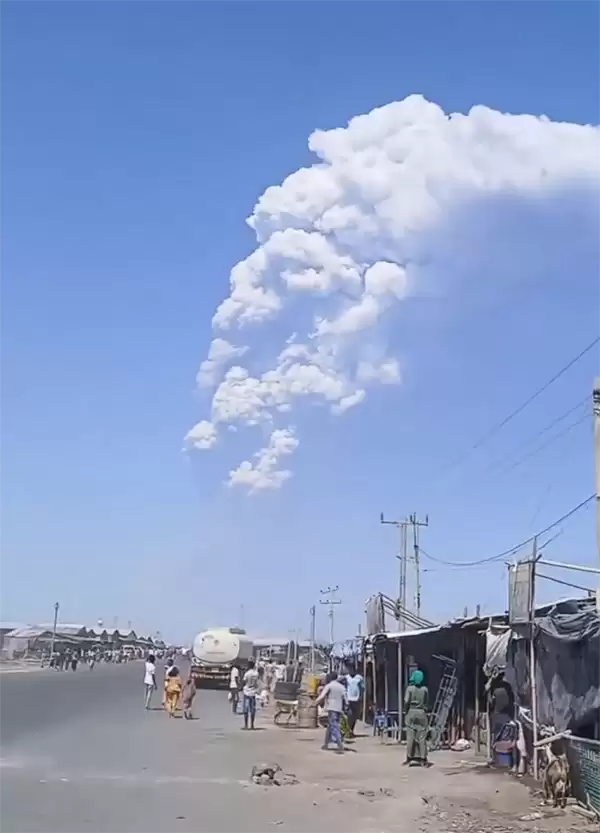休眠至少10000年 埃塞俄比亚火山历史首次喷发：太空清晰可见