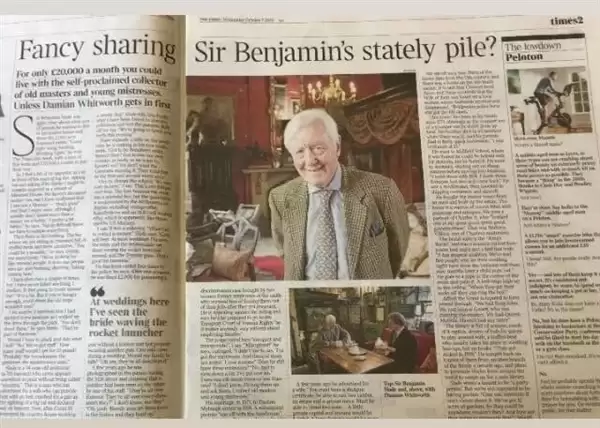 要求能管城堡会开飞机 79岁英国老贵族全球征婚：条件苛刻遭群嘲