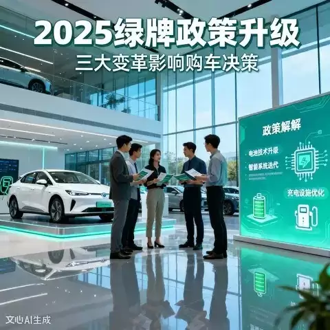 2025绿牌新政:准入收紧、路权统一,新能源车市迎变革