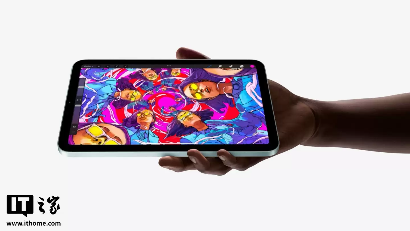 消息称三星明年7月起量产新款iPad mini OLED面板，年产量约300万片