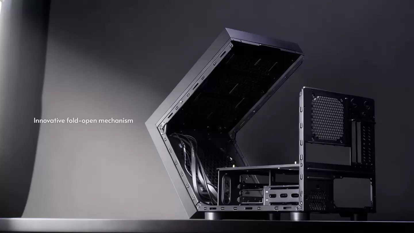 Chieftec 推出 The Cube 机箱：造型致敬音响，前上一体外壳可“前仰”开启