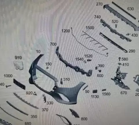 新款奔驰S级零部件图曝光 2026年将推全新设计语言
