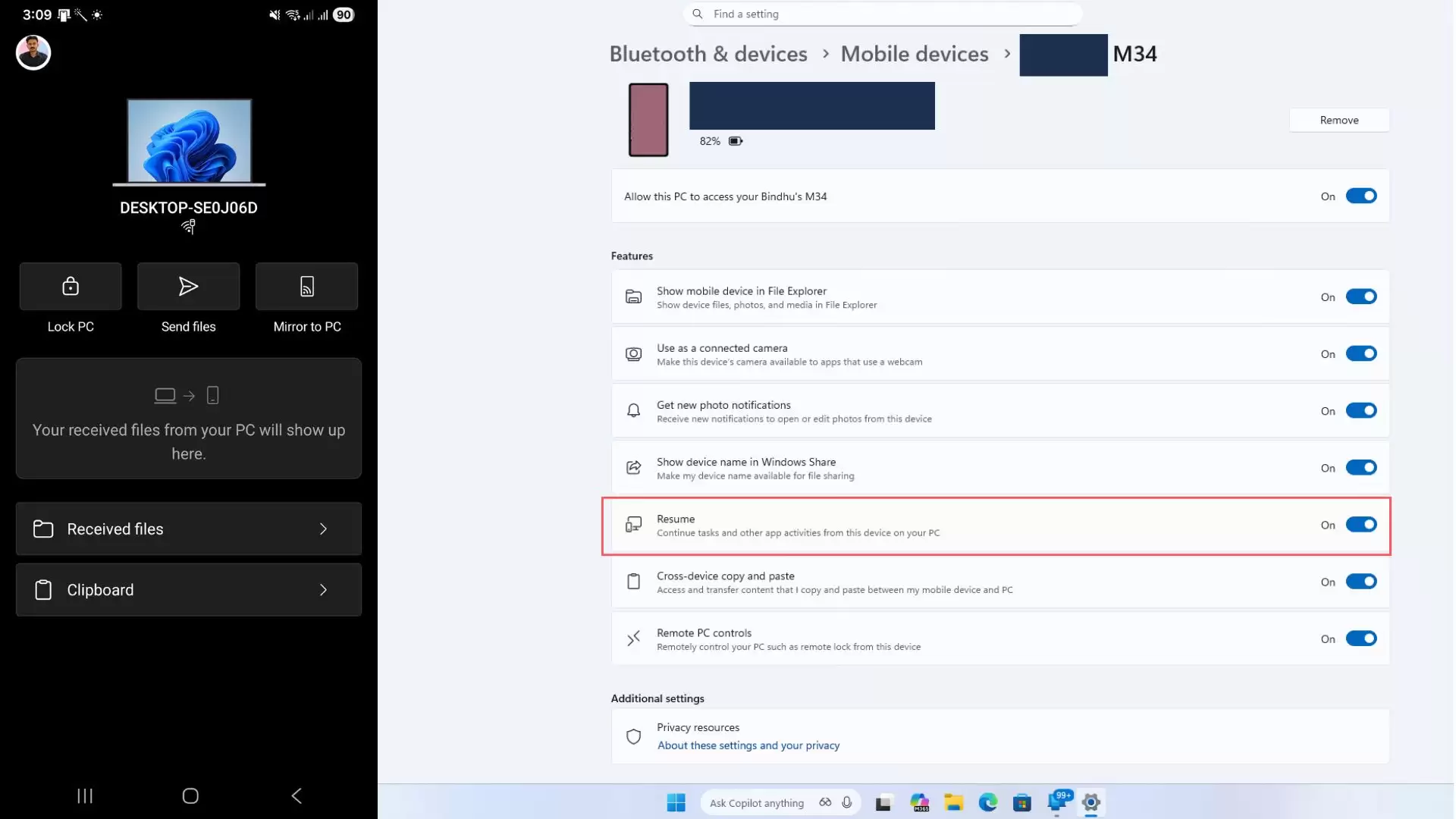 手机/ PC 无缝接力：微软 Win11 推“跨设备继续”，三星、荣耀、华为、OPPO 和 vivo 首批支持