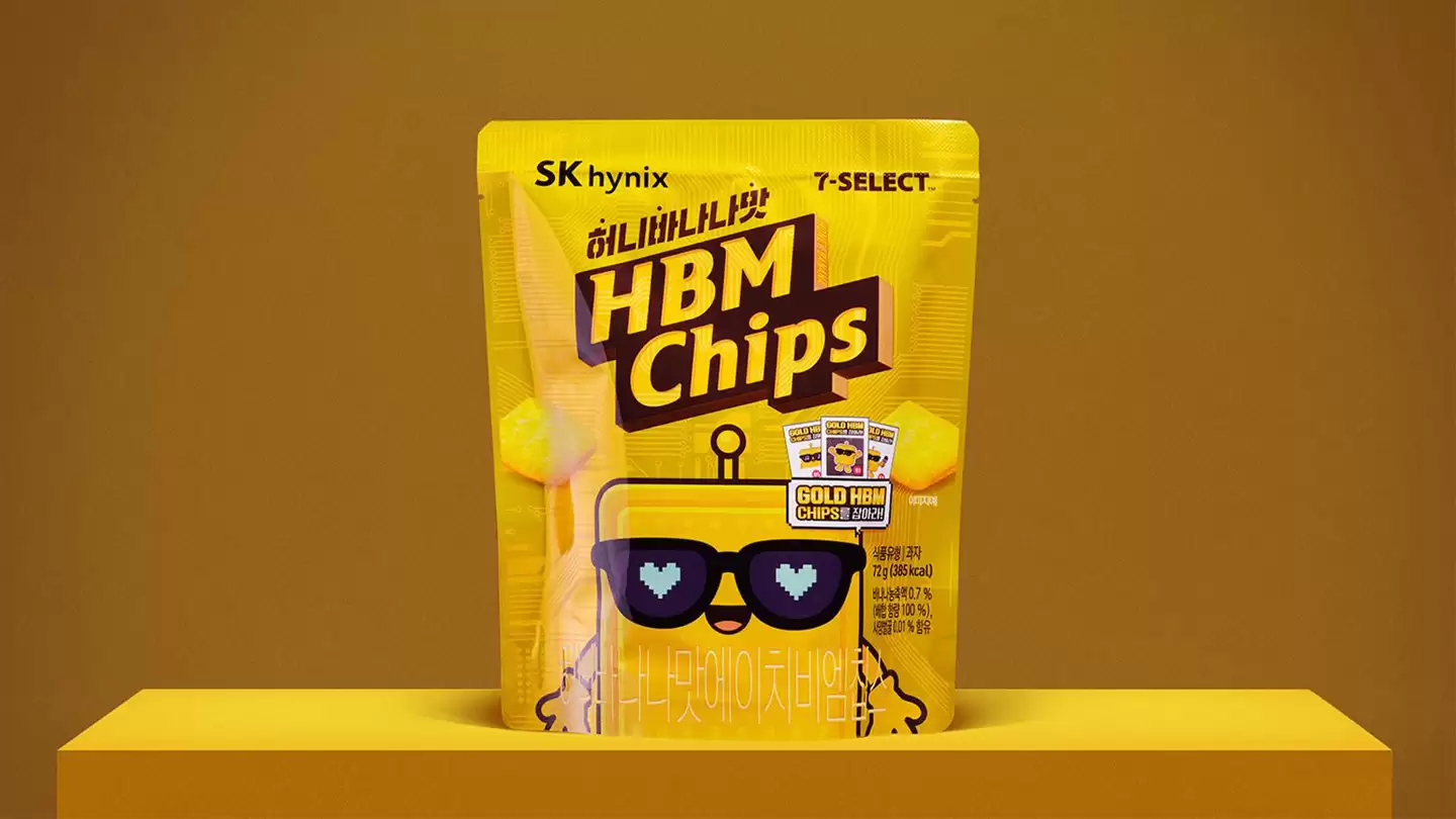 SK 海力士联手 7-Eleven 推出“HBM Chips”主题薯片零食