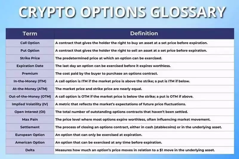 2025年5个最佳加密货币期权交易平台（排名与评测）
