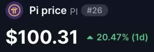 $PI到100美元:共识口号,还是加密新时代的价值愿景?