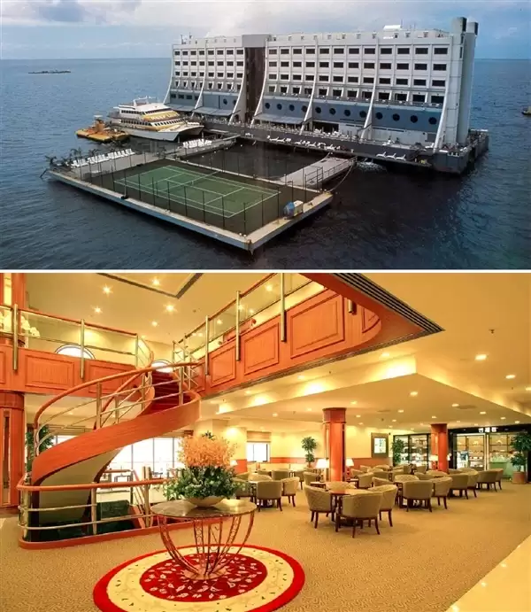 世界上第一家水上酒店：在澳大利亚开业 最终却漂到了朝鲜