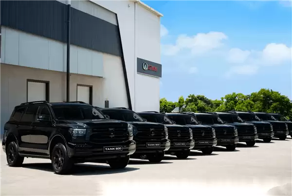 全黑涂装 贵气十足!长城坦克500成为G20峰会官方指定用车