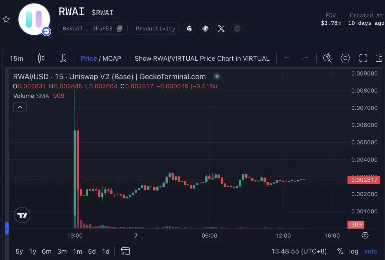 Virtuals打新热潮持续,热门AI新项目一览