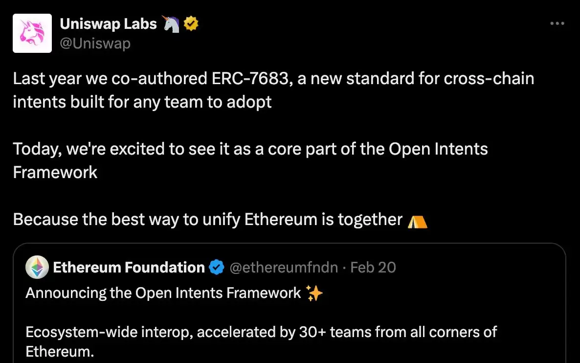 以太坊新框架Open Intents Framework(开放意图框架)是什么？