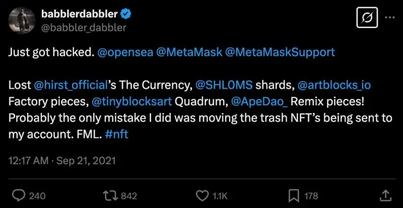 为什么NFT玩家成为黑客目标?常见的NFT被盗手段