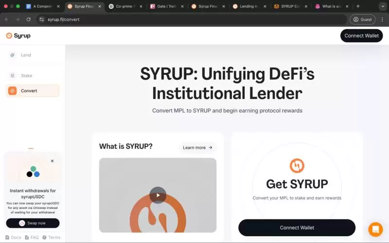什么是SYRUP币?值得投资吗?SYRUP币价格能涨到多少?