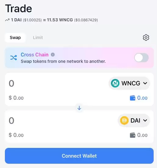 与 SushiSwap 交换