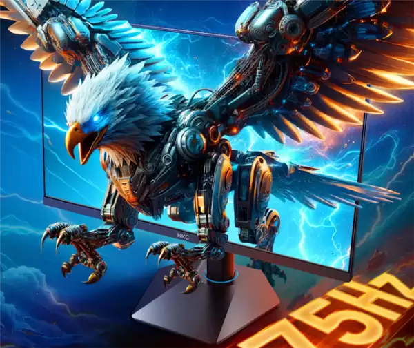 HKC推出新款24.5寸显示器:2K+275Hz屏仅1099元