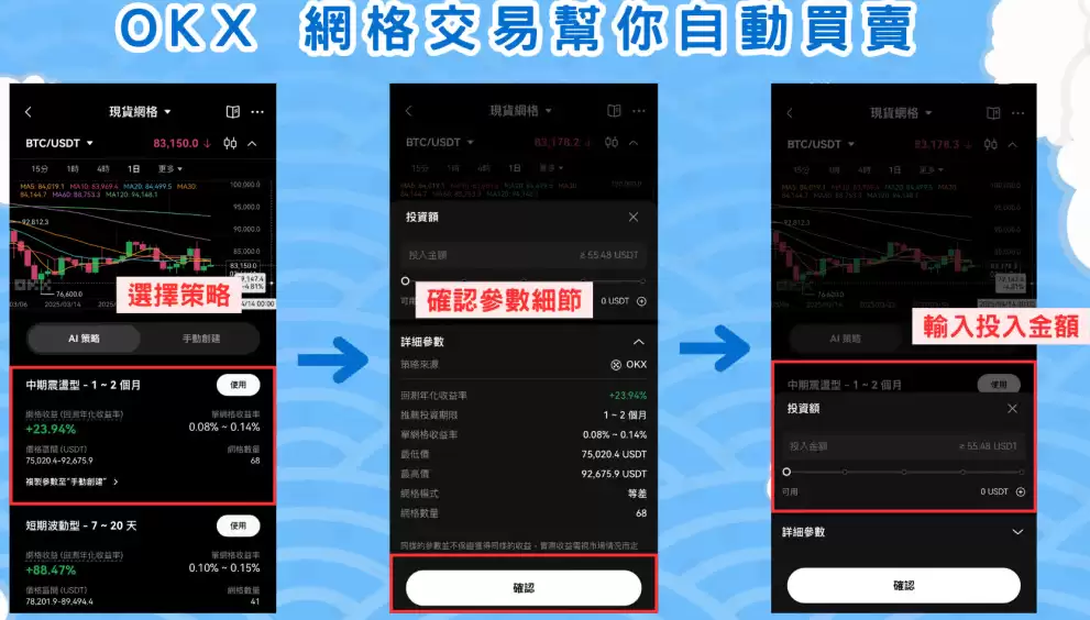 现在行情可以买比特币吗?用OKX AI 策略网格帮你自动买卖