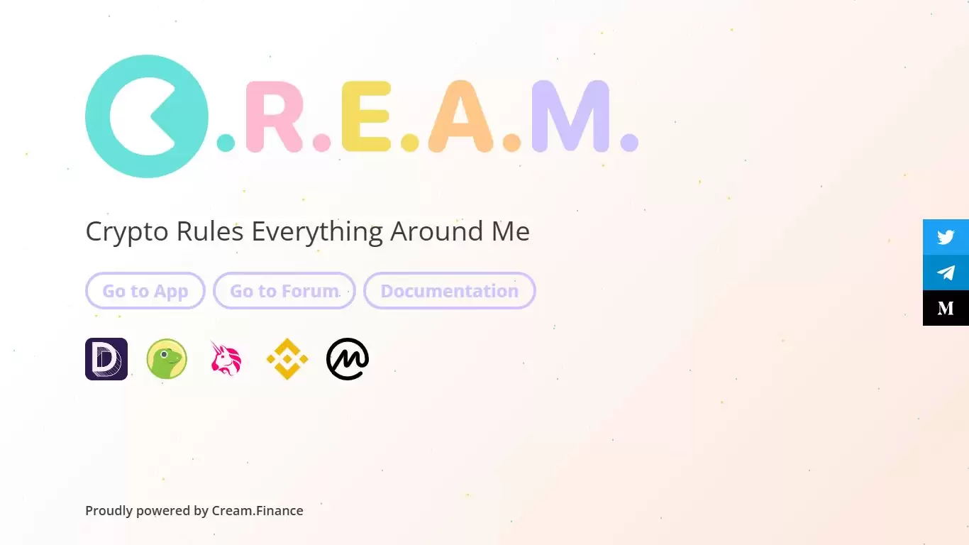 CREAM币是什么?未来能涨到多少?代币经济、运作方式解读