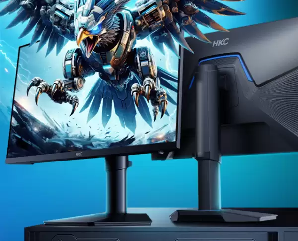 HKC推出新款24.5寸显示器:2K+275Hz屏仅1099元