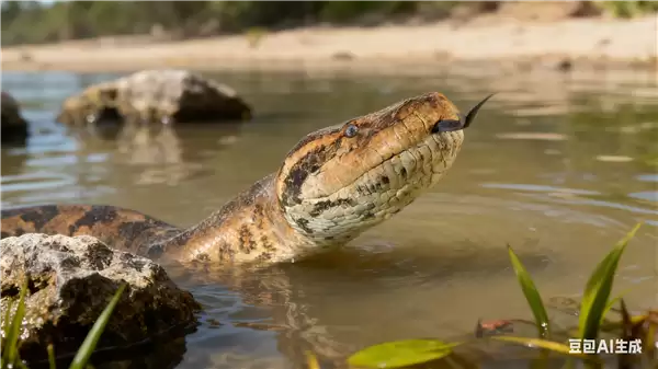 印度发现史前巨蟒化石： 长达15米 超过霸王龙