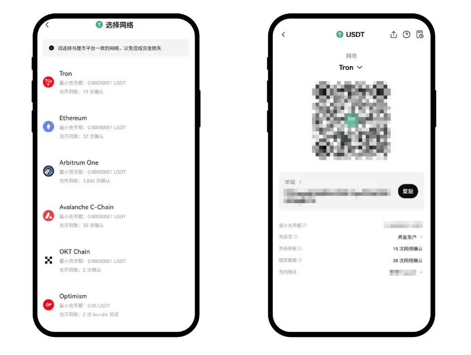 使用欧易充币时如何查看地址及标签 (Tag)?