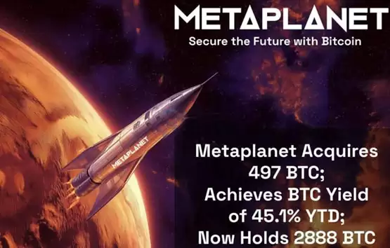 日版微策略Metaplanet再度收购497枚比特币！一年内股价上涨1740%