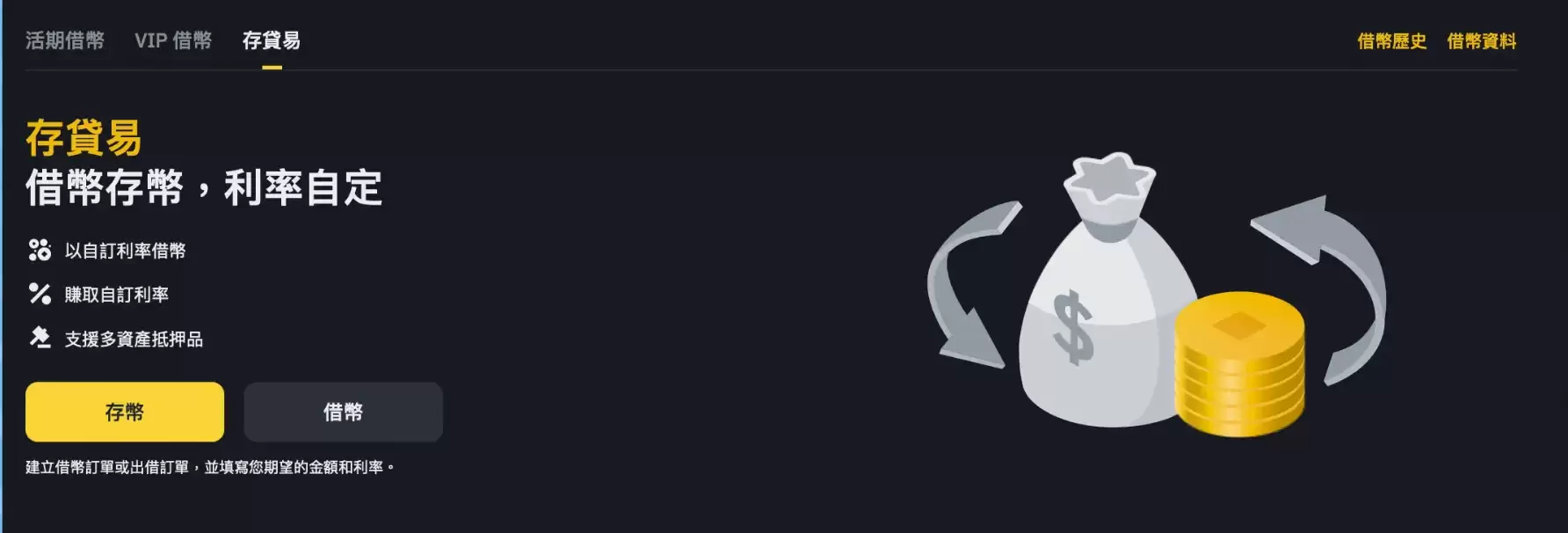 币安存贷易是什么,怎么操作？跟USDT 定活期理财有什么不同？