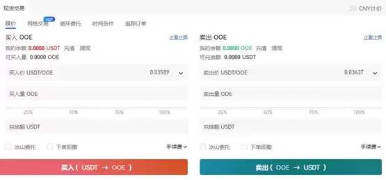 OOE币怎么买？OOE币买入交易教程