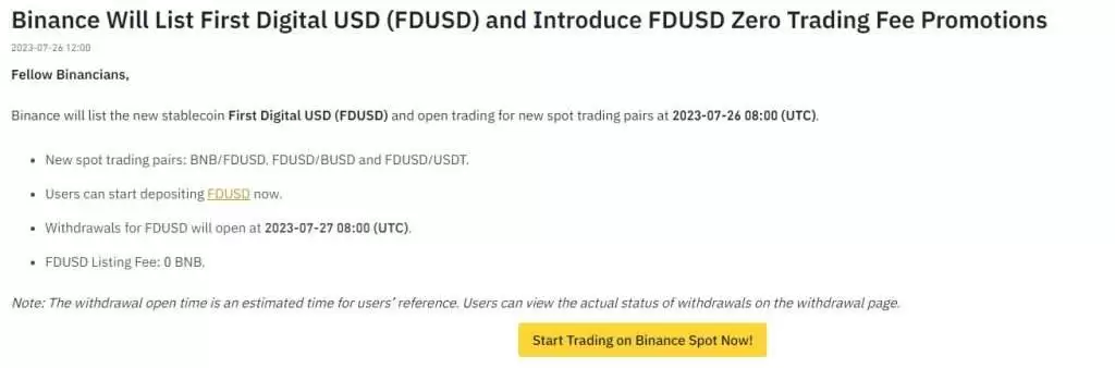 币安稳定币FDUSD是什么？FDUSD币安全吗？未来如何？