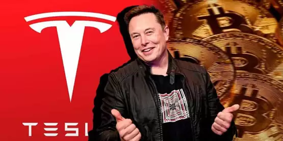 特斯拉投资比特币账面获利5.89亿美元！披露持有逾1.1万枚BTC