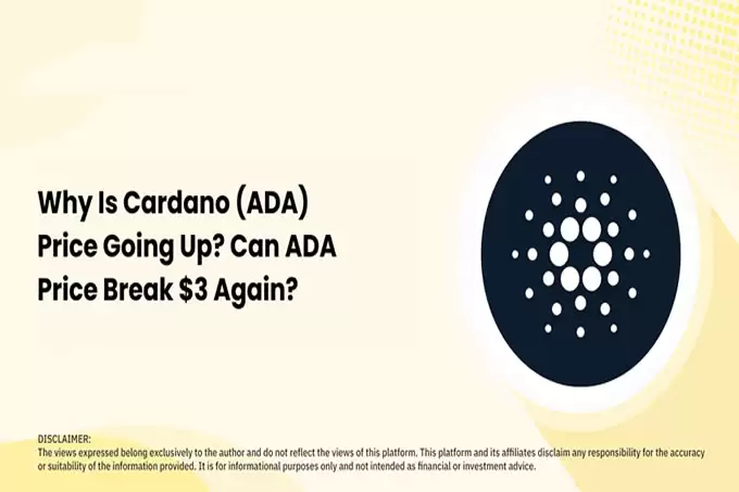 为什么Cardano （ADA） 价格上涨？ ADA 价格可以再次突破3 美元吗？
