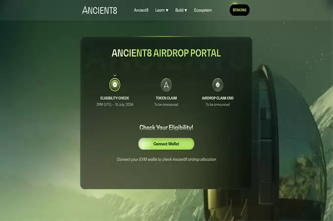 A8cient8 空投指南:如何领取及质押$A8 代币