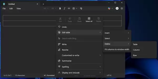 Windows记事本表格功能实测：比Word更简单、兼容Markdown