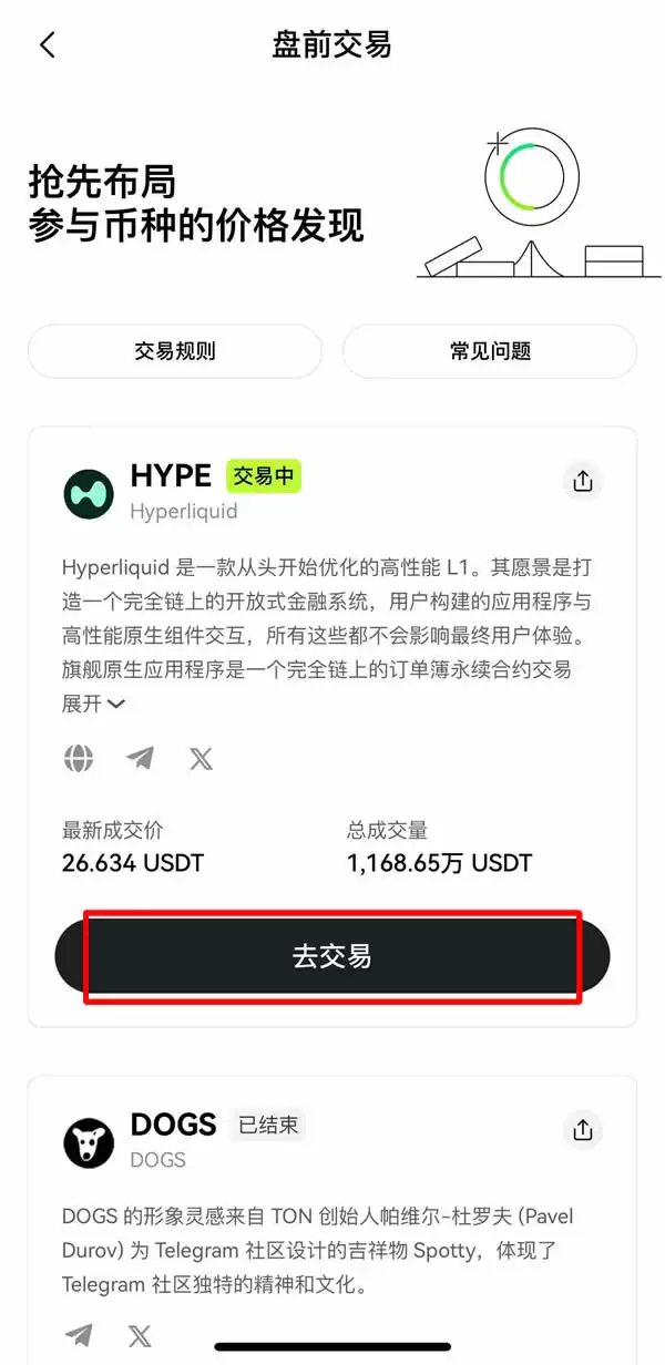 OKX盘前交易是什么？OKX盘前交易优点与操作步骤教学