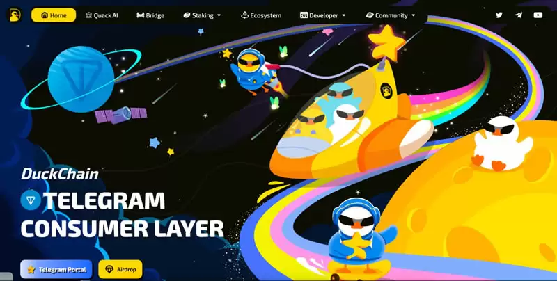 DuckChain(DUCK)币是什么？DUCK代币经济学及路线图详解