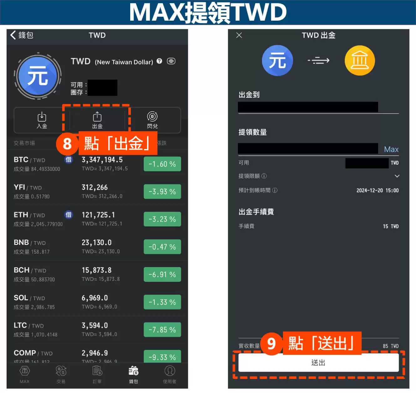 MAX提领新台币-3