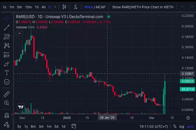 SuperRare (RARE) 价格飙升:是什么推动了上涨,它会持续下去吗?