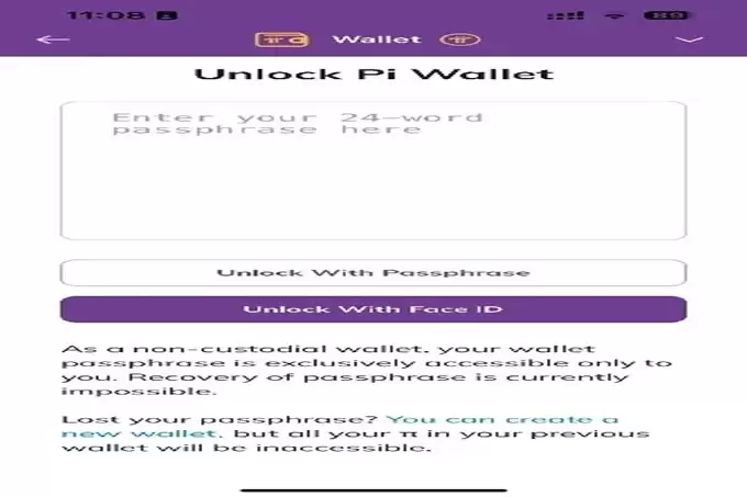 Pi币交易最关键步骤：输入密码