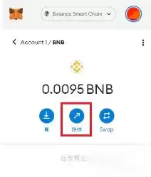 MetaMask充值/提现/Swap/添加地址流程