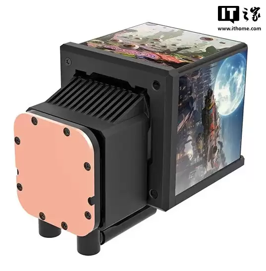 曜越推出 MINECUBE 360 Ultra 一体式水冷散热器，冷头配备四面立方显示屏