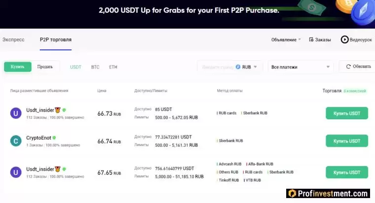 2025年最安全靠谱的P2P十大加密货币交易所排名(卖家和买家点对点交易)