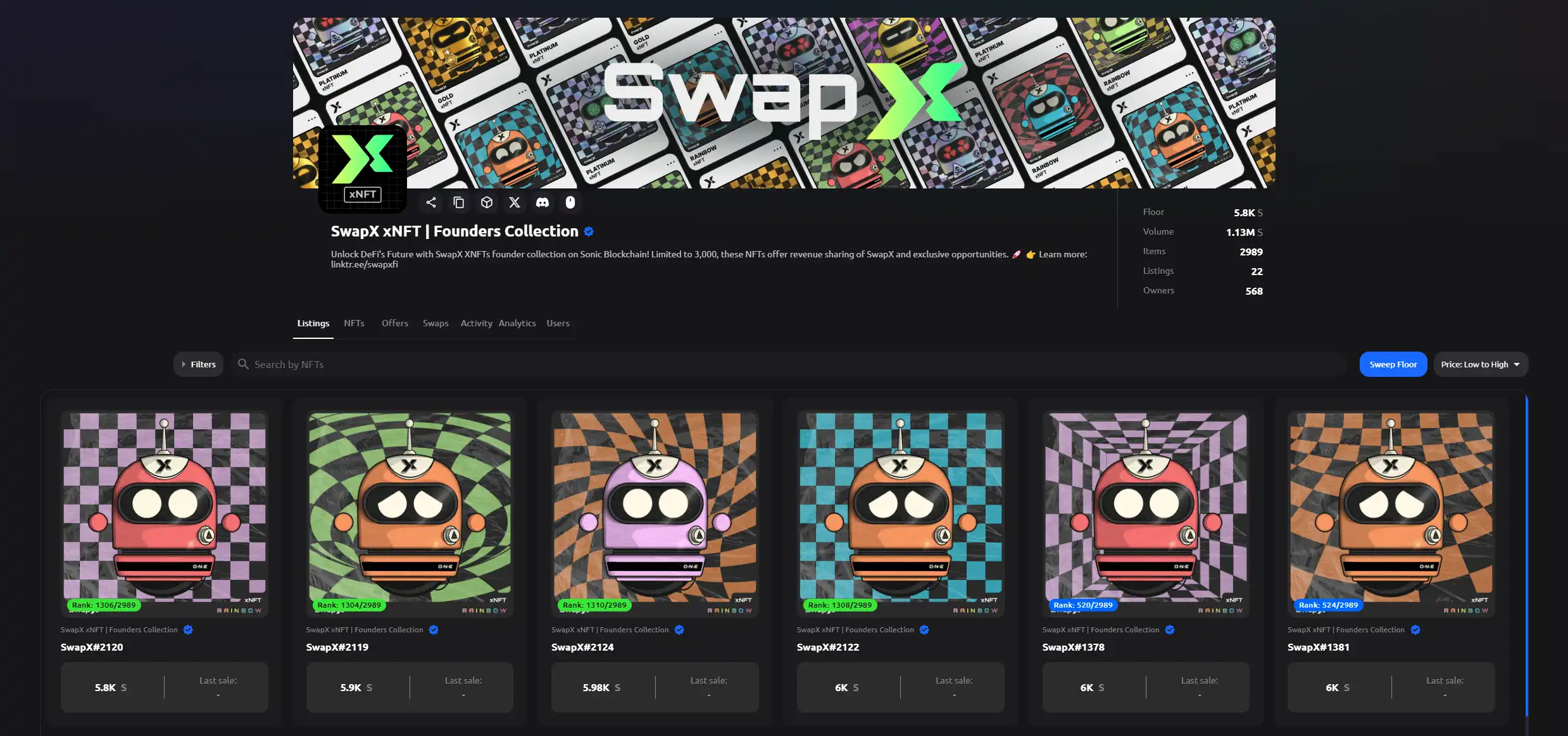 Sonic NFT是什么?20倍龙头已现,SonicNFT还有哪些参与机会?