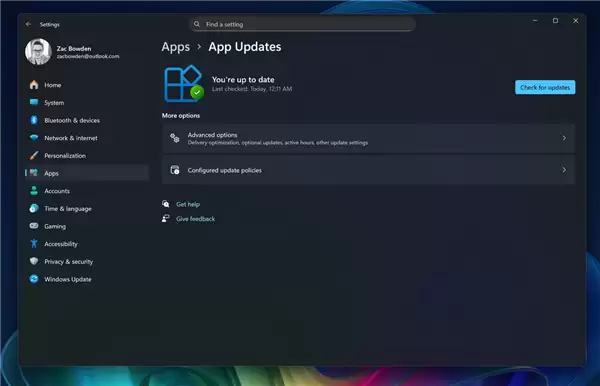 微软拟推Win11应用统一更新功能