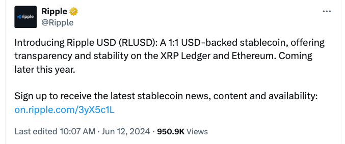 Ripple稳定币RLUSD是什么?RLUSD币运作原理及未来展望