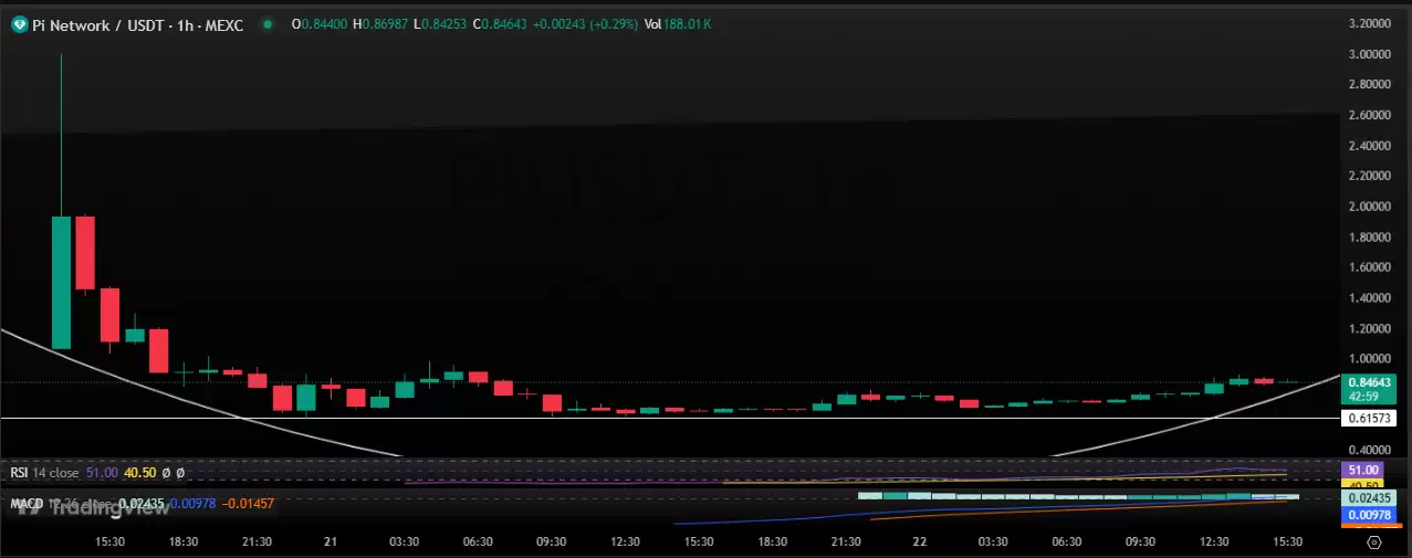 为什么PI币今天会上涨?在币安上市后会涨到100美元吗?