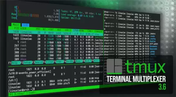 Linux 系统终端复用器 Tmux 更新 3.6 版本,新增原生滚动条、新主题