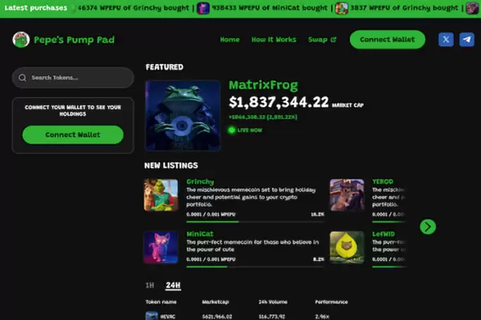 $PEPU和$WEPE：Meme币逆势下跌