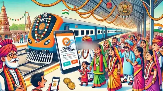 区块链助力文化传承！印度铁路基于Polygon在大壶节推NFT车票