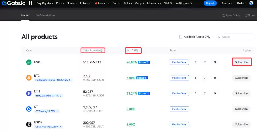 如何申购Gate.io余币宝?Gate.io余币宝申购指南(WEB/APP端)