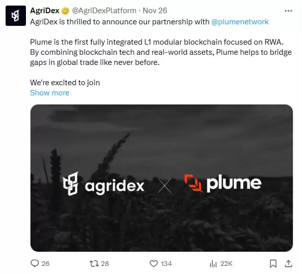 什么是AgriDex？团队、成就、代币经济学和代币分配介绍