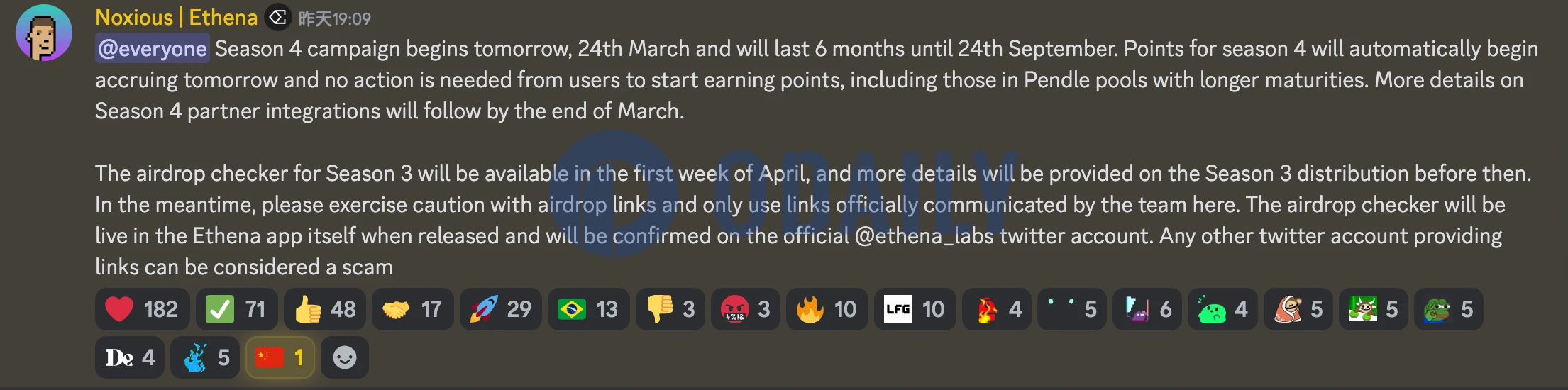 盘点2025年3月24日至3月30日期间的空投可申领项目