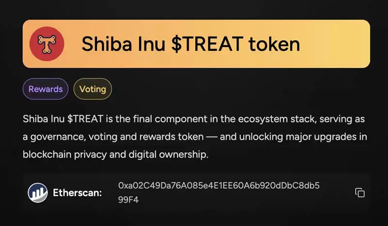 Shiba Inu Treat(TREAT)币是什么?TREAT币未来价格预测